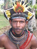 Papua Nová Guinea – kmen Huli – Tari